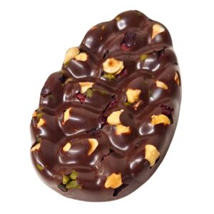 Œuf mendiant au chocolat noir